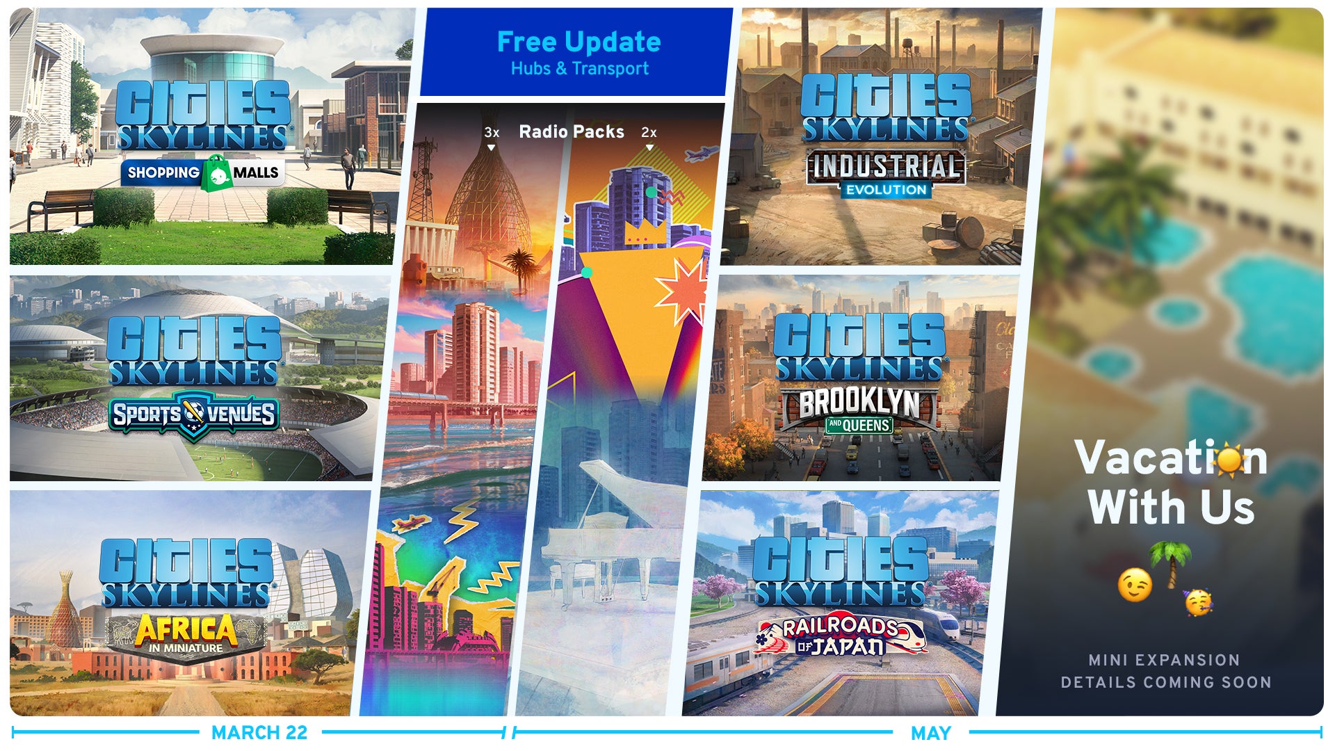 Setelah 8 tahun DLC, rilis konten terakhir Cities: Skylines tiba pada bulan Mei
